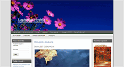 Desktop Screenshot of logoterapija.com